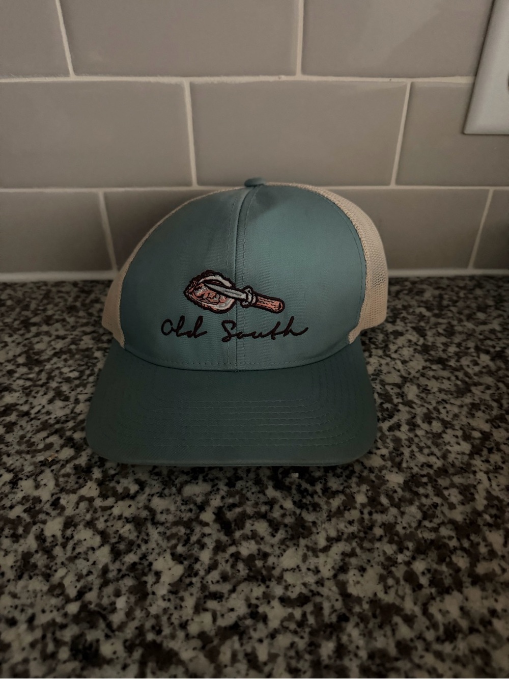 Women's Seafoam and Cream Trucker Hat